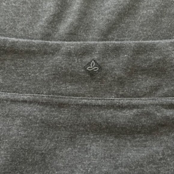 prAna Gianna Ponte Knit Skirt in Charcoal - Large - Picture 7 of 8